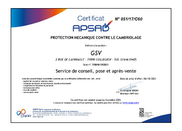 certification apsad